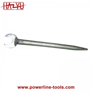 Open-end Wrench with Sharp Tail/Tightening Hexagonal Square Head Sharp Wrench