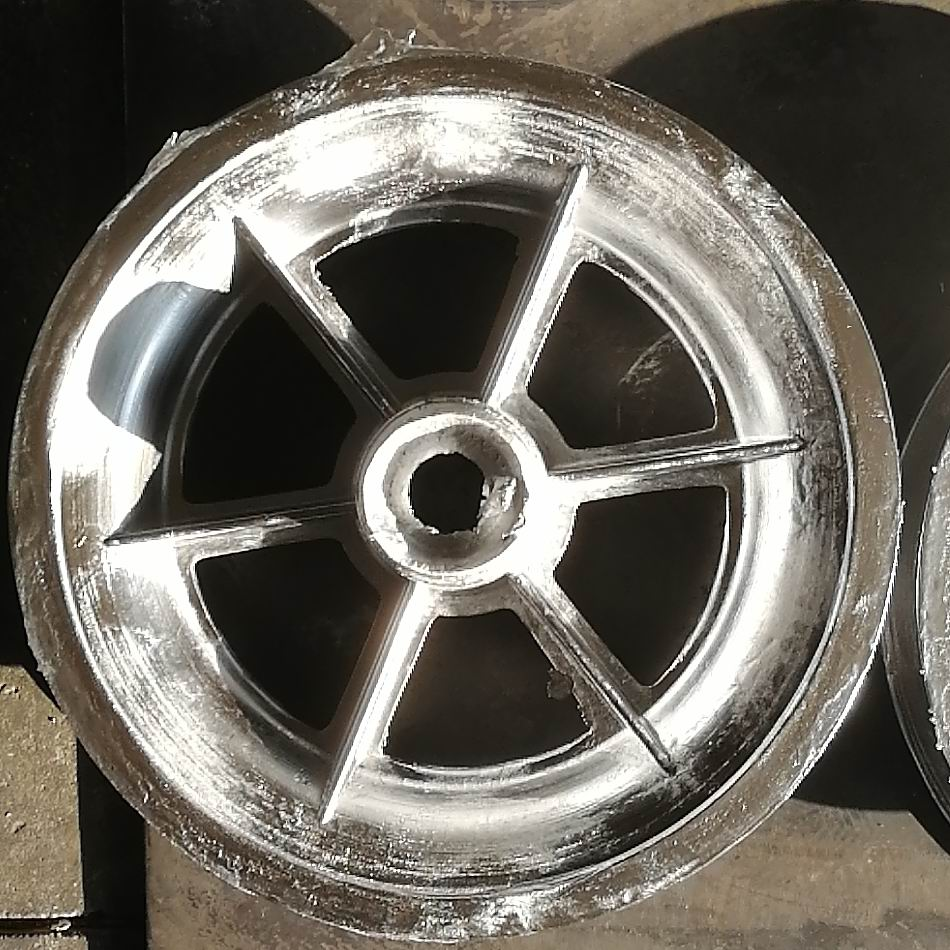 Nylon Pulley Aluminum Wheel Rubber Coated MC Nylon Stringing Pulley Nylon Sheave