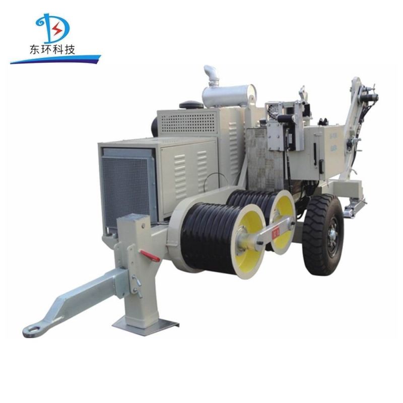 OEM Wire Rope Winch Manufacturers –  Hydraulic Traction Stringing Equipment for Overhead Transmission Line Construction Hydraulic Traction Equipment – Donghuan Power