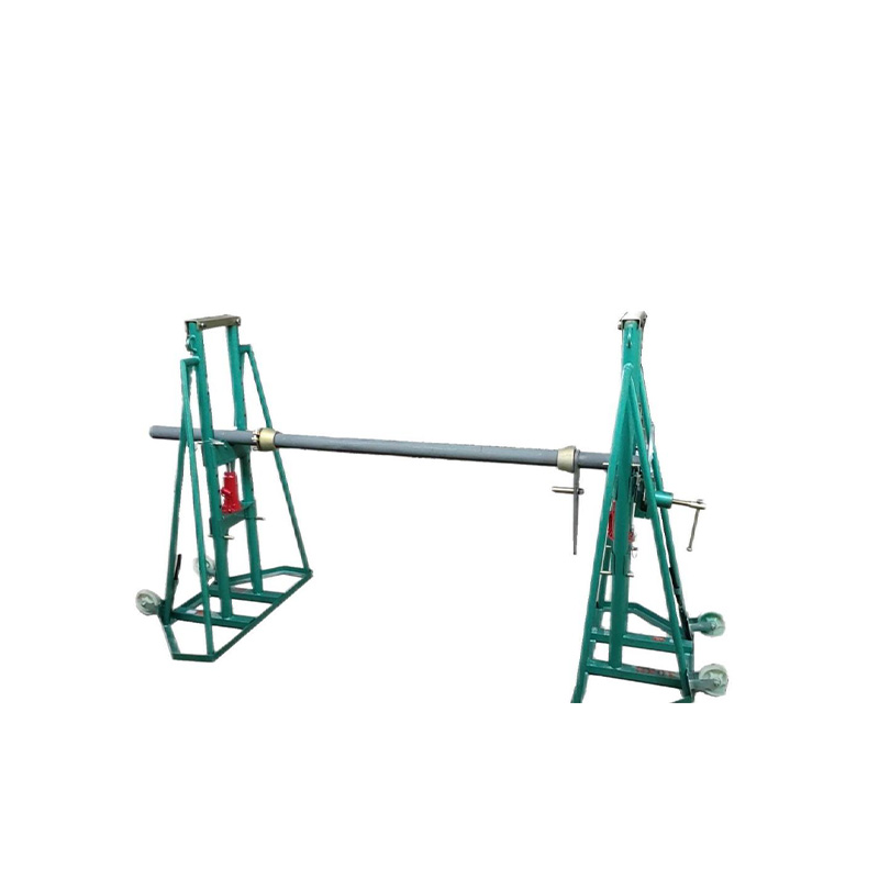 China Jack Support Cable Drum Heavy Load Hydraulic Type Cable Reel