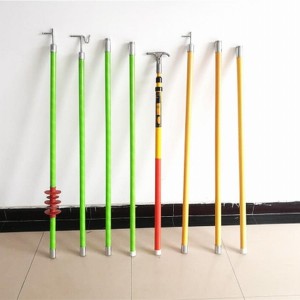 OEM Heavy Nylon Rope Supplier –  Fiberglass High Voltage Brake Pull Rod Insulated Pull Rod – Donghuan Power
