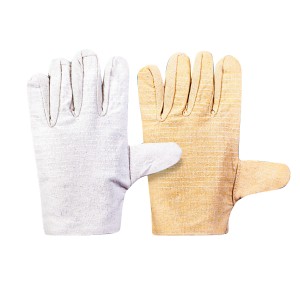 Widely Used Superior Quality Work Safety 24 Way Cotton Gloves