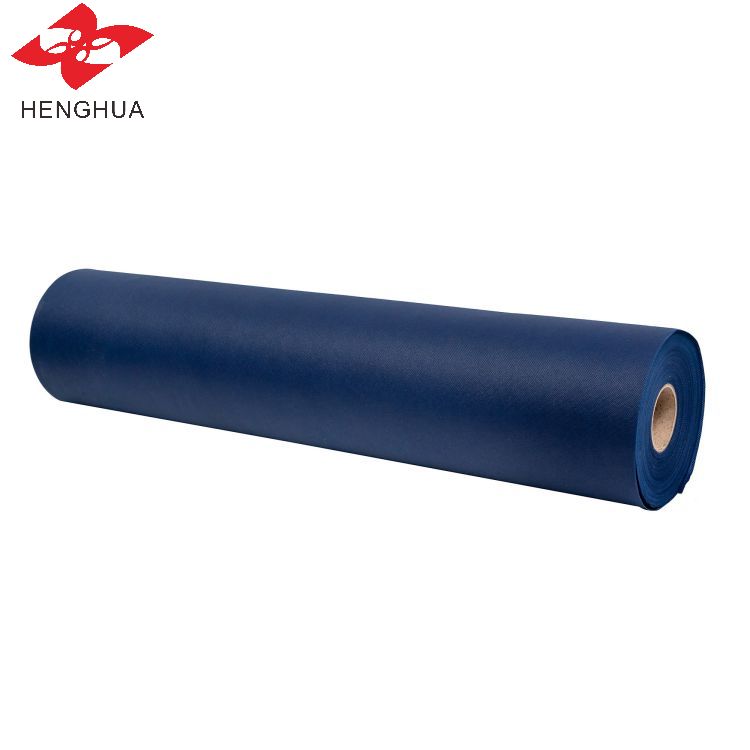 50/70/75/80/100gsm royal blue color Pp spunbond non-woven fabric materail interling sofa matress furniture cover usage bags making table cloth Featured Image