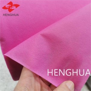 70gsm Rose Red PP Spunbond Nonwoven Fabric polypropylene fabric biodegradable textile