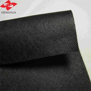 Henghua Black Polypropylene Non woven Fabric Roll Sofa Non woven Material Sofa Covers Bottom Nonwoven Fabric Material