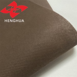 Hot Sales Brown Polypropylene Spunbond Nonwoven Fabric PP Fabric Nonwoven Fabric Bag Roll Shopping Bag Roll