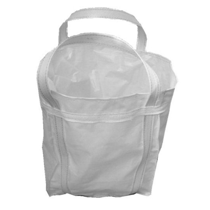 White PP Woven Inner Lined Jumbo Bag