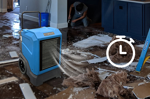 Can I Run a Dehumidifier for Water Damage Restoration Constantly?