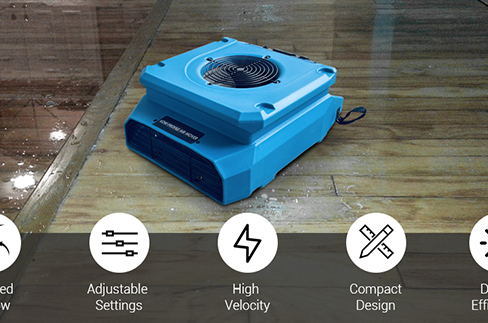 What Kind of Blower Fan Is Used to Dry Water Damage?