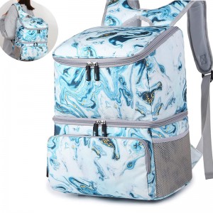 Custom Logo Women’s Travel Colourful Cooler Backpack Bag