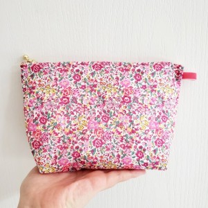 Eco Friendly Small Floral Toiletry Bag