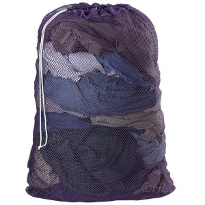 Black Customize Nylon Laundry Bag with Logo
