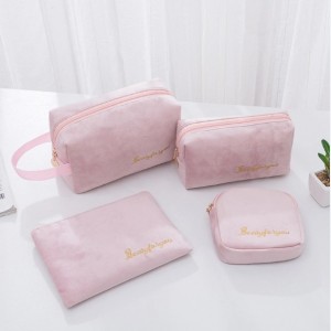Popular Soft Velvet Cosmetic Bag