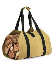 Durable Firewood Carry Tote Bag