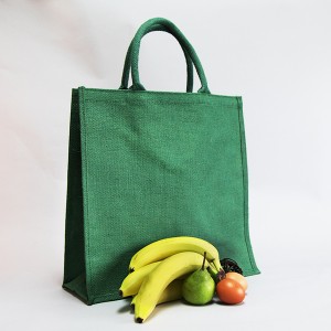 Dark Green Jute Bag