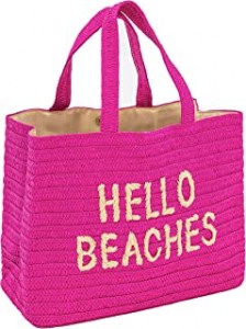 Recycle Private Label Embroidered Beach Bag