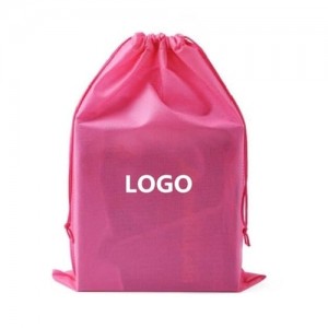 PP Non Woven Drawstring Laundry Bag for Dust Proof