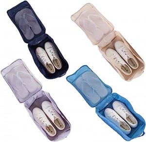 Polyester Foldable Shoe Bag for Travel