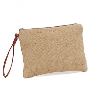 Sustainable Burlap Hemp Cosmetic Bags