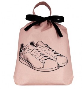 Portable Cozy Satin Shoe Bag