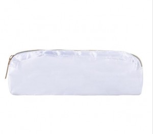 White Classic Pouch Cosmetic Bag