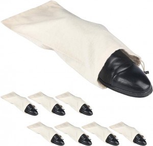 Anti Smell Linen Shoe Bag