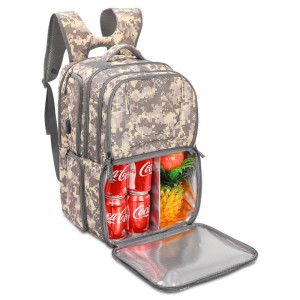 Leopard Waterproof Insulated Cooler Backpack Bag