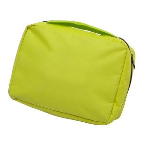 Green Eco-friendly Makeup Bag Bulk with Logo Printed
