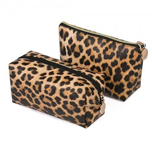 Custom Leopard Print Makeup Bags for Kids