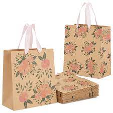 Customized Large Floral Paper Bags