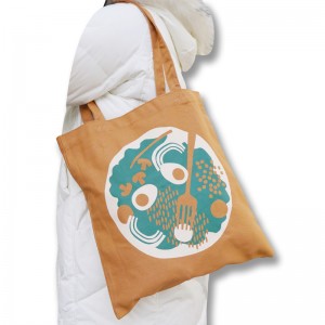 Plain Reusable Organic Cotton Canvas Bag