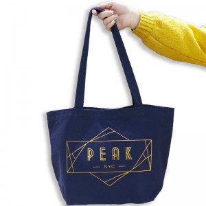 Natural Promotional Canvas Cotton Shopping Bag