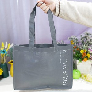 Fabric Carry Shopping Bag with Custom Print Logo