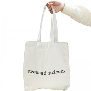 Large Capacity Handbag Simple Canvas Shopping Bag