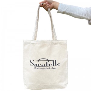 Customize Modern Concise Style Large Cotton Canvas Tote Bag