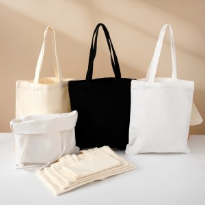 Plain Reusable Organic Cotton Canvas Bag