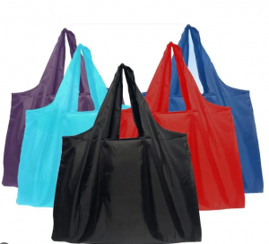 Recycled Large Polyester Shopping Bags