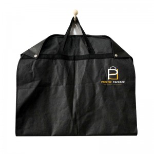 Custom Black Garment Bag Cover