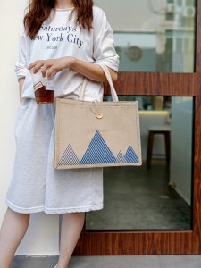 Handmade Eco Friendly Grocery Jute Bag