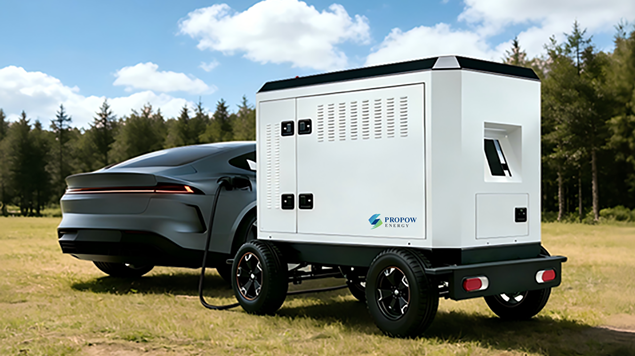 Portable Electric Vehicle Charging Station