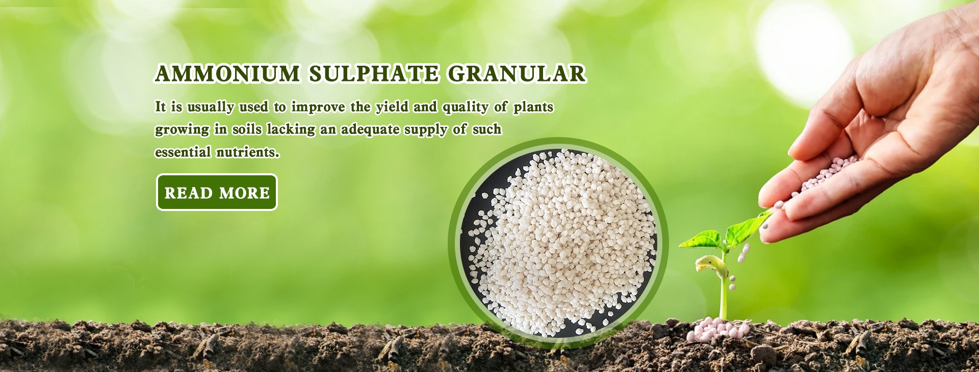Haukinia Sulphate Granular(Steel Grade)