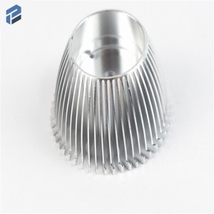 China Die Casting ADC12 Aluminum Auto Lamp CNC Aluminum parts