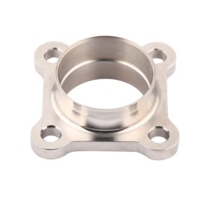 CNC aluminium cast forged pipe cover floor fittings machined flange