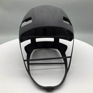 3D Printing PA12 Black Helmet