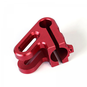 CNC machined Anodized Red Components