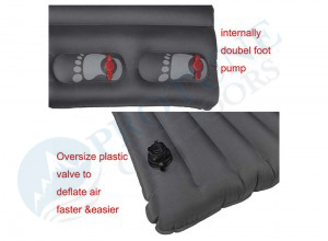 Protune Two person Camping air mattress with foot pump