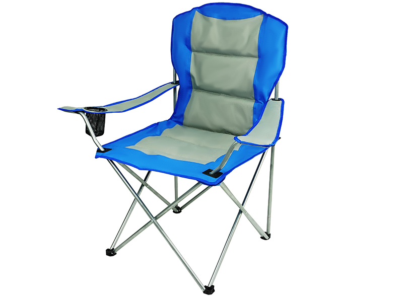 Protune Outdoor folding chair with arm rest and cup holder