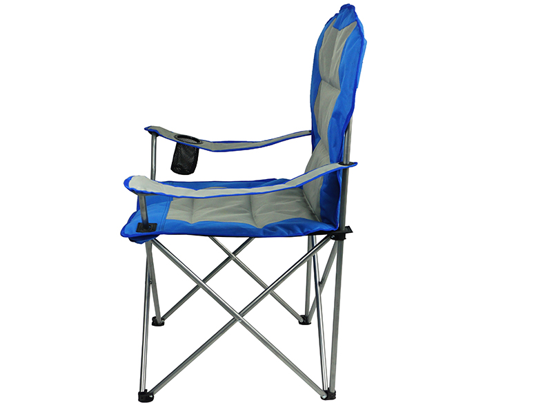 Protune Outdoor folding chair with arm rest and cup holder