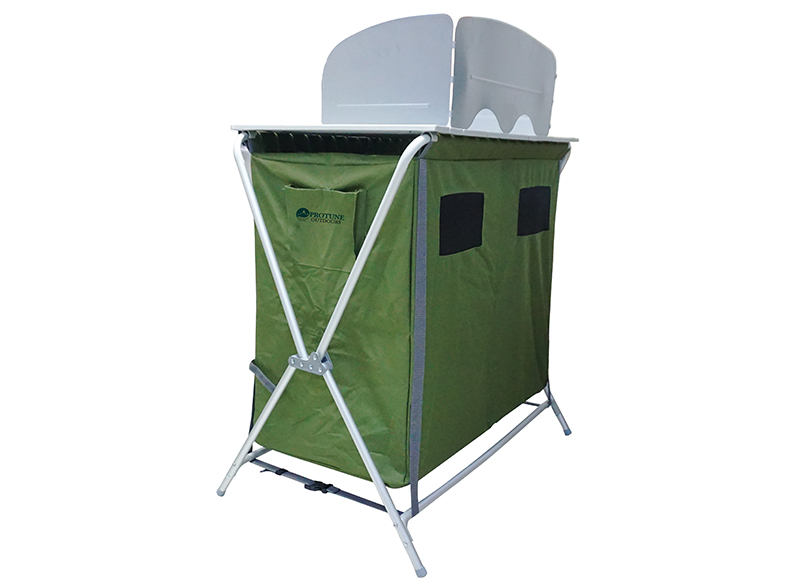 Protune Outdoor Double camping cupboard with windshield