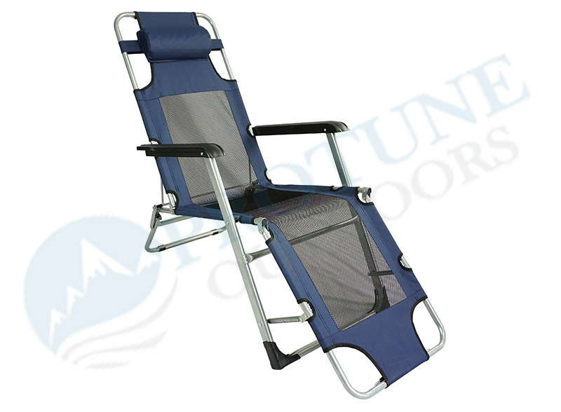 Protune Outdoor Folding Bed with adjustable backrest